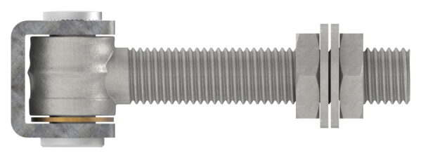 Torband M24 verstellbar, mit langem Gewinde, feuerverzinkt, Tragkraft: 225kg