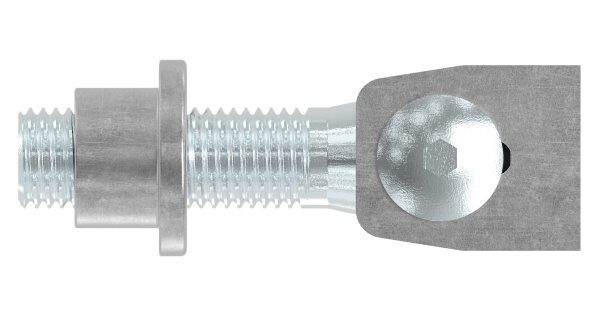 Torband M18 verstellbar, zum Anschweißen, galvanisch verzinkt, Tragkraft: 125kg