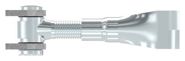 Torband M18, verstellbar, zum Einmauern, galvanisch verzinkt, Tragkraft: 125kg