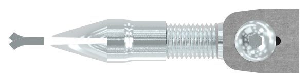 Torband M22, verstellbar, zum Einmauern, galvanisch verzinkt, Tragkraft: 220kg