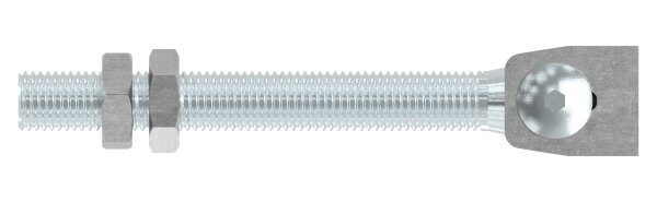 Torband M18 verstellbar, mit langem Gewinde, galvanisch verzinkt, Tragkraft: 125kg