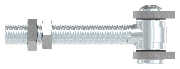 Torband M22 verstellbar, mit langem Gewinde, galvanisch verzinkt, Tragkraft: 220kg