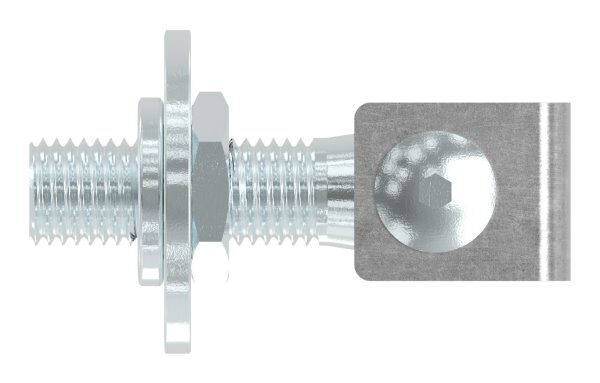 Torband M20 verstellbar, zum Anschweißen, galvanisch verzinkt, Tragkraft 150kg