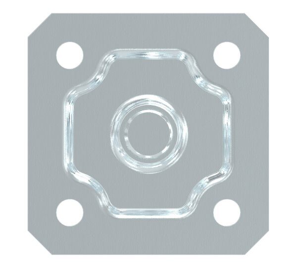 Torband M20 verstellbar, mit Befestigungsplatte,...