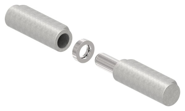 Torband zum Anschweißen passend zur Torband mit Rückholfeder 415-M-VA, Tragkraft pro Paar: 60kg, V2A 1.4301