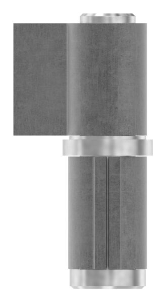 Flachband, 2-teilig, loser Zapfen mit Kugellager, Tragkraft pro Paar 400kg