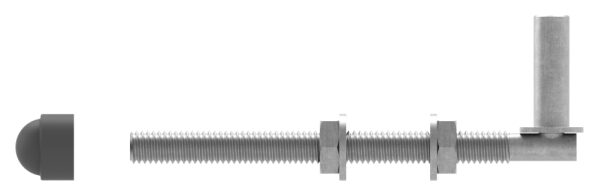 Kloben zum Durchschrauben für Ø 13mm, L:...