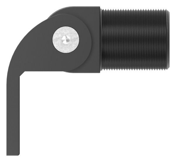 Torband ohne selbstschließende Funktion, schraubbar, mit Axialdrucklager, Drehwinkel:  180°.