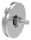 Schiebetorrolle 117mm mit U-Rille 8x8mm, mit einem Kugellager, verzinkt, Tragkraft 240kg