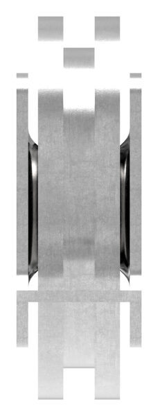Schiebetorrolle 98mm mit U-Rille 8x8mm, mit einem...