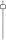 Balkongeländerstab kurz, 900mm