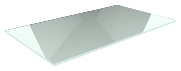 Eleganza canopy Glas: 1400x800mm VSG aus 2x8mm TVG mit 1,52mm PVB,
Glasstatik ist nicht geprüft, die verwendete Glasart, die Einbausituation, sowie deren Eignung ist bauseits zu prüfen