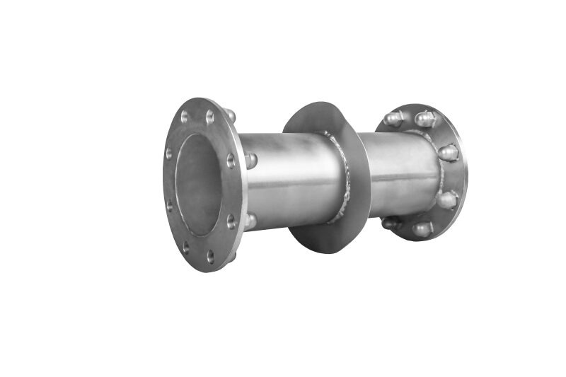 FF Stück | Wanddurchführung aus Edelstahl V4A | PN10 | DN 700 | Wandstärke 400 mm | Rohrstärke 4 mm | Flansch Formstück