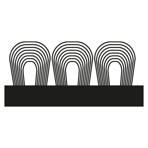 Aluminium Eingangsmatte Alu BaseLine | Nadelfilz | 10mm | Sauberlauf Fußmatte nach Maß