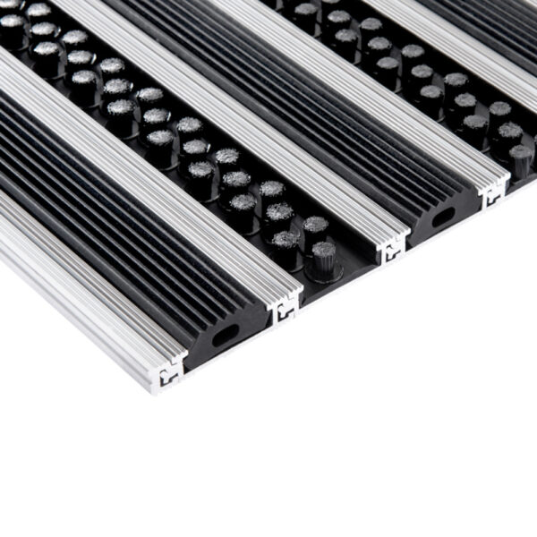 Aluminium Eingangsmatte Alu BaseLine | Gummileiste &...