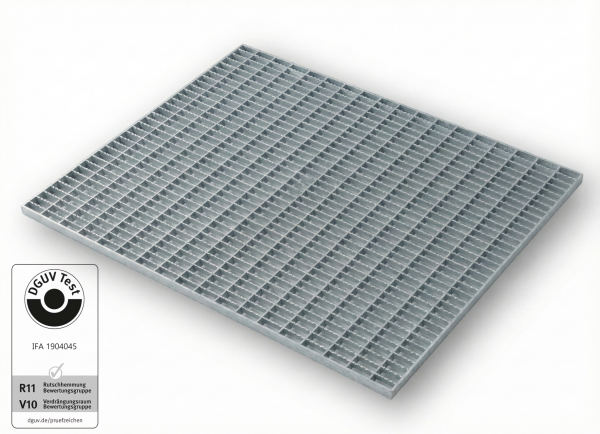 Gitterrost | 1500x1000 mm | 30x3 mm | 30x10 mm | R11 |...