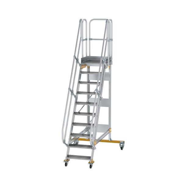 Plattformtreppe fahrbar 60° Stufenbreite 600 mm 10...