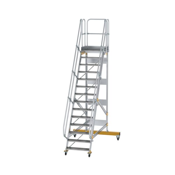 Plattformtreppe fahrbar 60° Stufenbreite 800 mm 14...