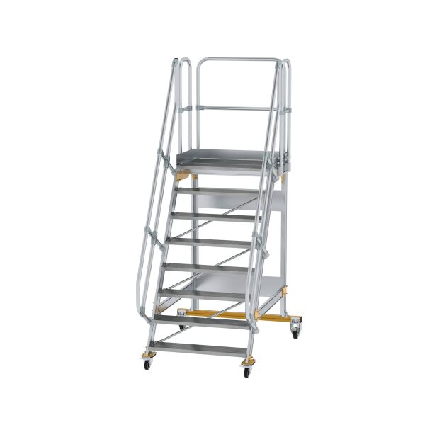 Plattformtreppe fahrbar 60° Stufenbreite 1000 mm 8...