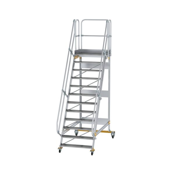 Plattformtreppe fahrbar 60° Stufenbreite 1000 mm 12...