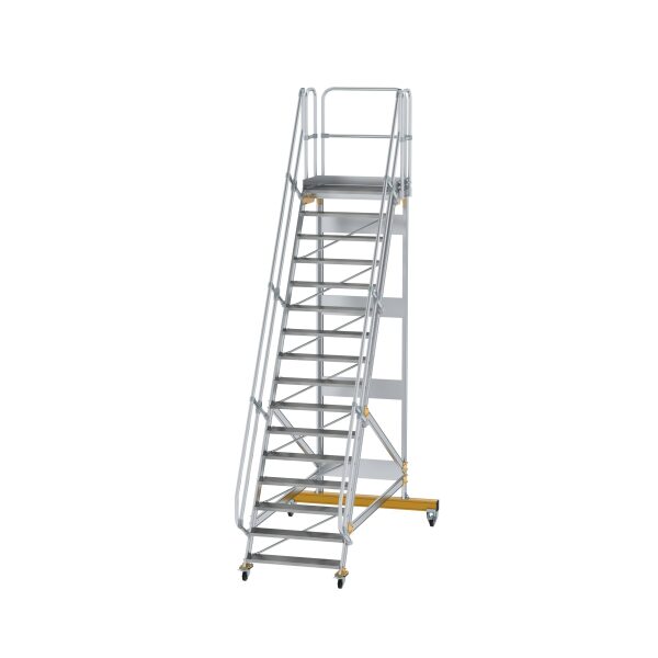 Plattformtreppe fahrbar 60° Stufenbreite 1000 mm 16...