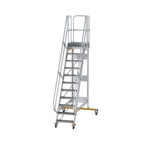 Plattformtreppe fahrbar 60° Stufenbreite 600 mm 11...