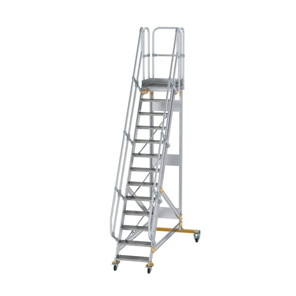 Plattformtreppe fahrbar 60° Stufenbreite 600 mm 13...