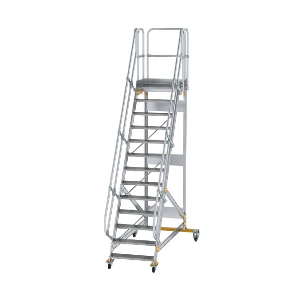 Plattformtreppe fahrbar 60° Stufenbreite 800 mm 13...