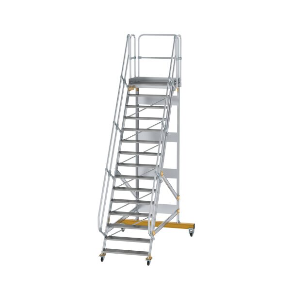 Plattformtreppe fahrbar 60° Stufenbreite 1000 mm 15...