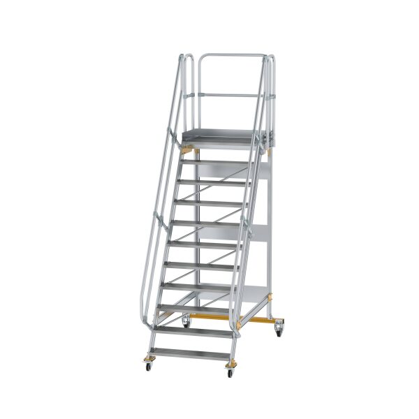 Plattformtreppe fahrbar 60° Stufenbreite 1000 mm 11...