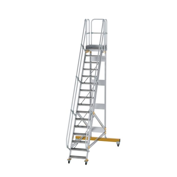 Plattformtreppe fahrbar 60° Stufenbreite 600 mm 16...