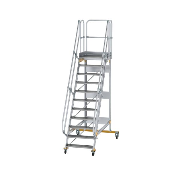 Plattformtreppe fahrbar 60° Stufenbreite 800 mm 11...