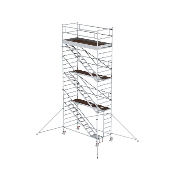 Rollgerüst 1,35 x 3,0 m mit Schrägaufstiegen...