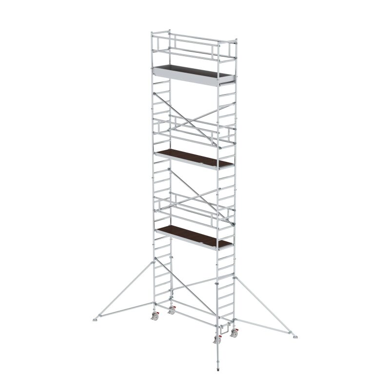 Rollgerüst 0,75 x 2,45 m mit Ausleger Plattformhöhe 7,35 m