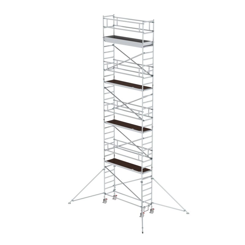 Rollgerüst 0,75 x 2,45 m mit Ausleger Plattformhöhe 8,35 m