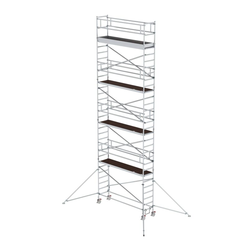 Rollgerüst 0,75 x 3,0 m mit Ausleger Plattformhöhe 8,35 m