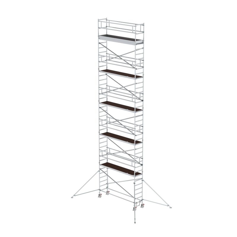 Rollgerüst 0,75 x 3,0 m mit Ausleger Plattformhöhe 10,35 m