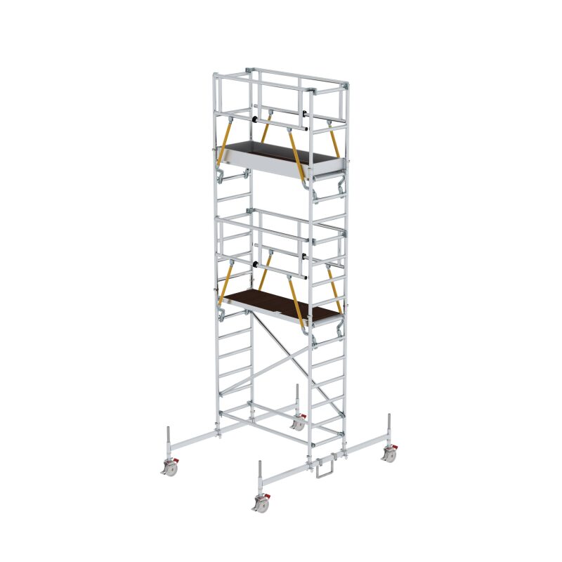 Rollgerüst SG 0,75 x 1,80 m mit Fahrbalken Plattformhöhe 4,66 m