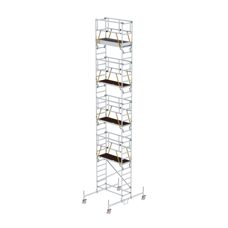 Rollgerüst SG 0,75 x 1,80 m mit Fahrbalken Plattformhöhe 8,58 m