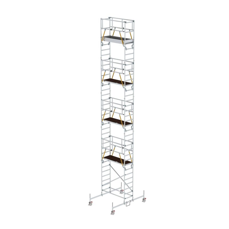 Rollgerüst SG 0,75 x 1,80 m mit Fahrbalken Plattformhöhe 9,70 m