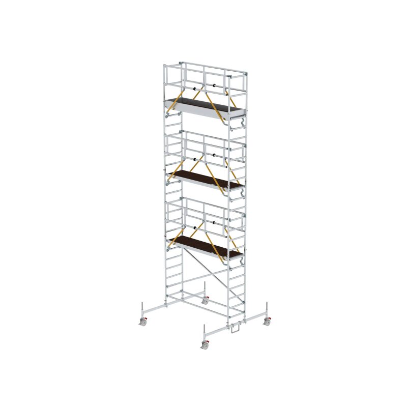 Rollgerüst SG 0,75 x 2,45 m mit Fahrbalken Plattformhöhe 6,62 m