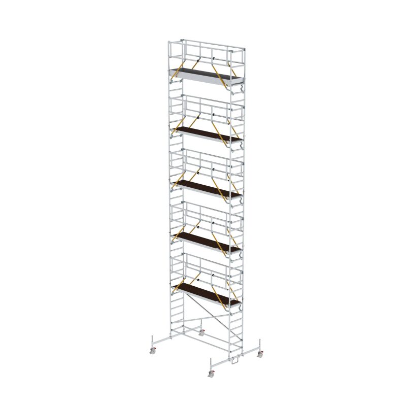 Rollgerüst SG 0,75 x 3,0 m mit Fahrbalken Plattformhöhe 10,54 m