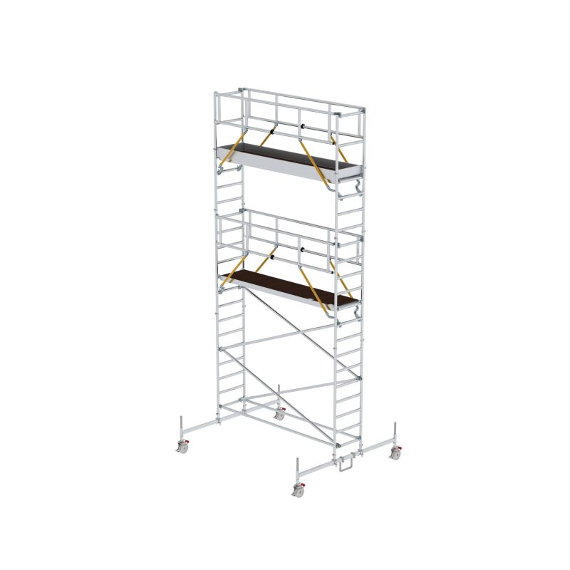 Rollgerüst SG 0,75 x 3,0 m mit Fahrbalken Plattformhöhe 5,78 m