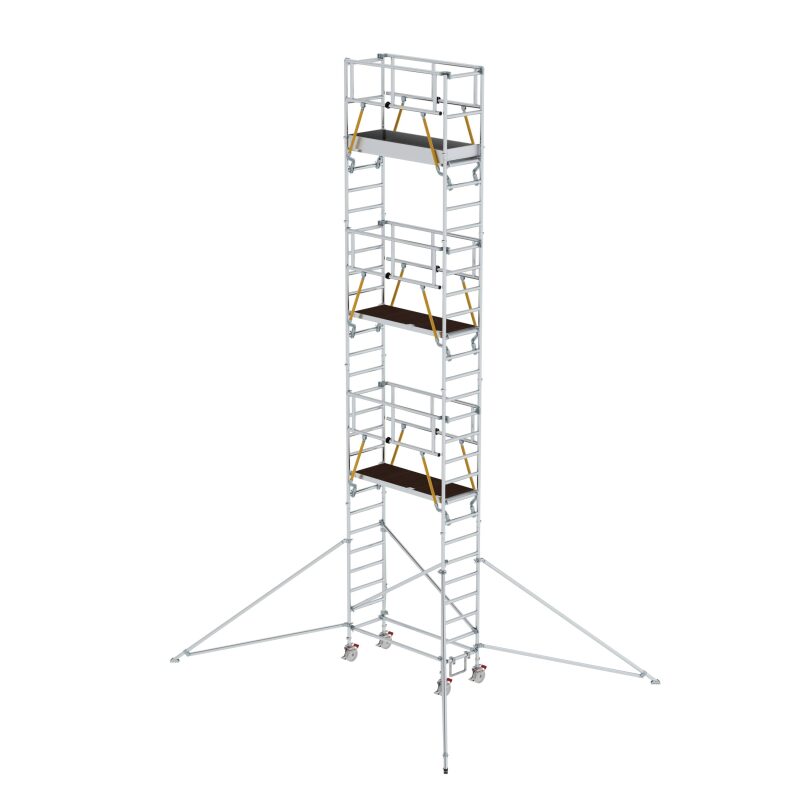 Rollgerüst SG 0,75 x 1,80 m mit Ausleger Plattformhöhe 7,55 m