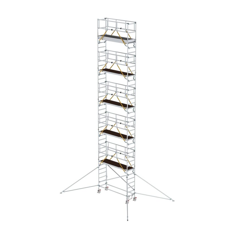 Rollgerüst SG 0,75 x 2,45 m mit Ausleger Plattformhöhe 10,35 m