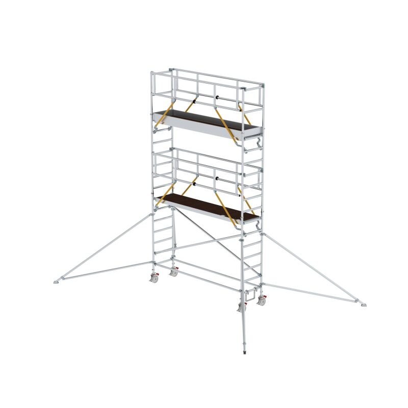 Rollgerüst SG 0,75 x 3,0 m mit Ausleger Plattformhöhe 4,47 m