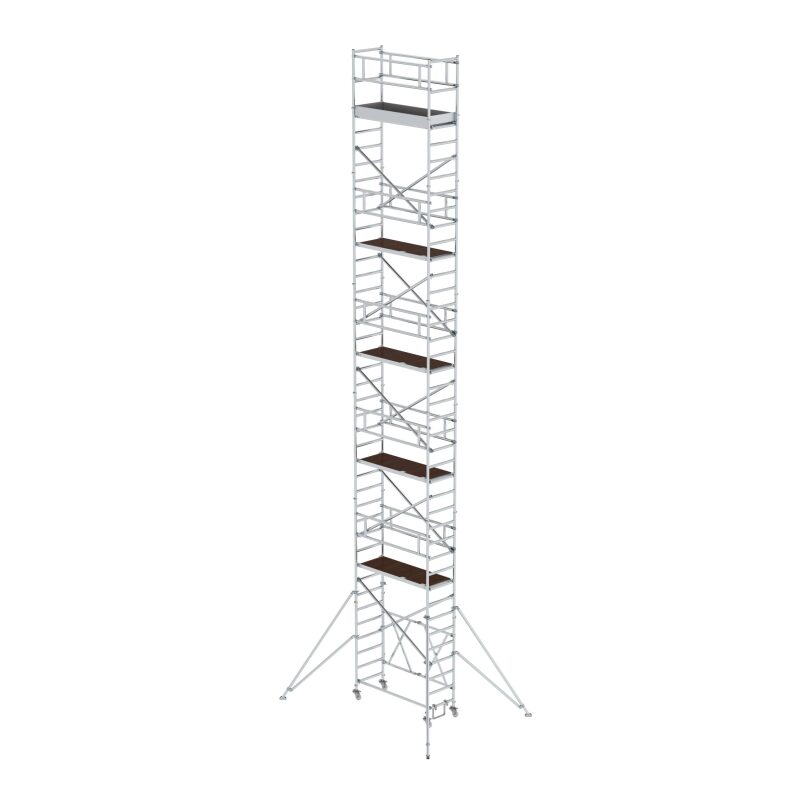 Klappgerüst 0,75 x 1,80 m mit Ausleger Plattformhöhe 10,80 m