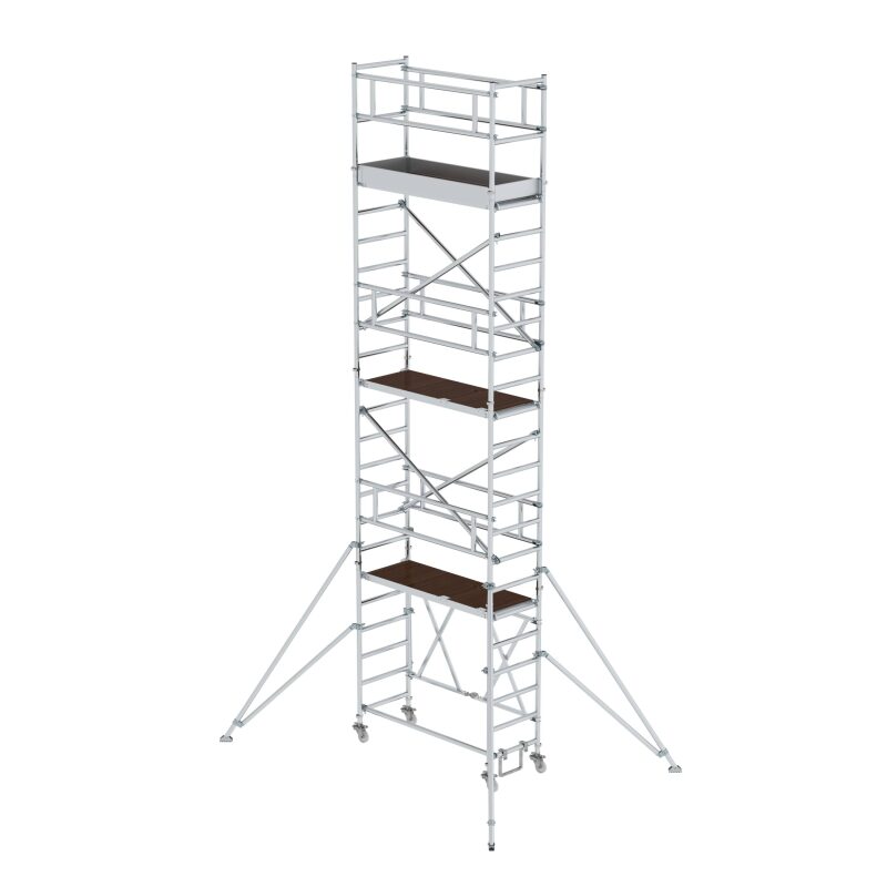 Klappgerüst 0,75 x 1,80 m mit Ausleger Plattformhöhe 5,80 m