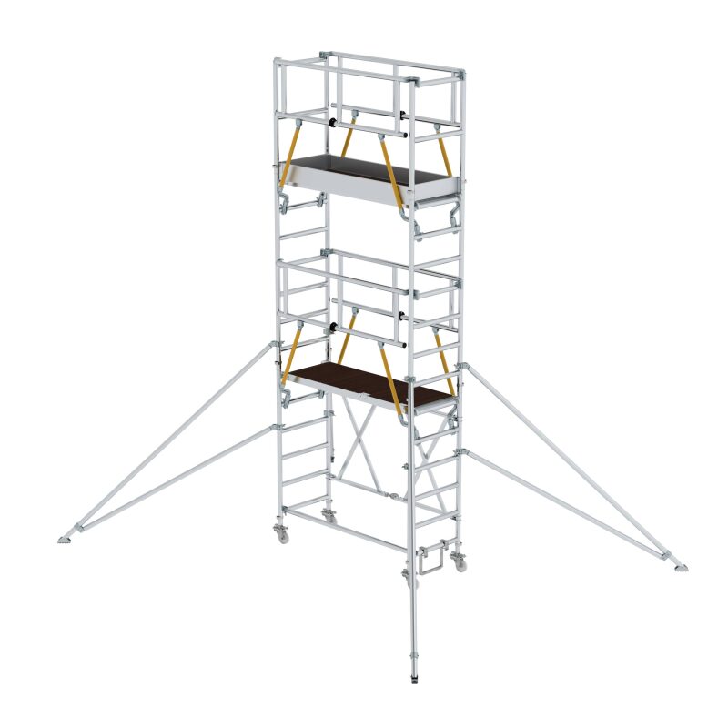 Klappgerüst SG 0,75 x 1,80 m mit Ausleger Plattformhöhe 4,04 m