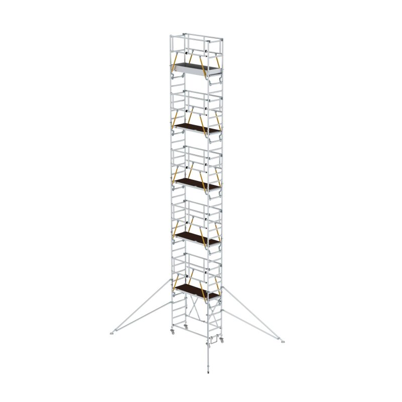 Klappgerüst SG 0,75 x 1,80 m mit Ausleger Plattformhöhe 9,89 m